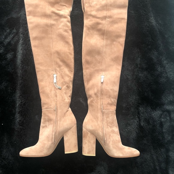Gianvito Rossi brown suede block heel boots 36 5.5 - Picture 8 of 10